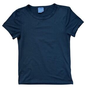 Olivia Rae New York Women's Soft Black Crew Neck Short Sleeve Basic Tee Shirt XS